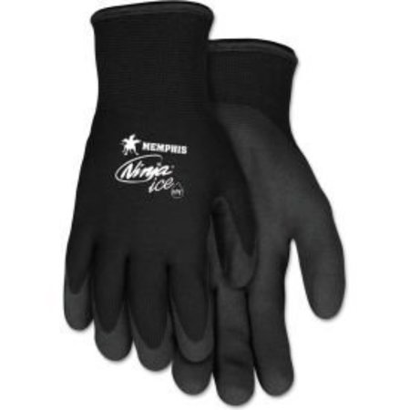 Mcr Safety MCR Safety N9690XL Ninja Ice Gloves, Arcylic Terry Inner, Black, X-Large, 1 Pair N9690XL